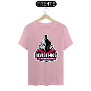 Nome do produto Camiseta masculina básica - Revesti-vos de toda armadura