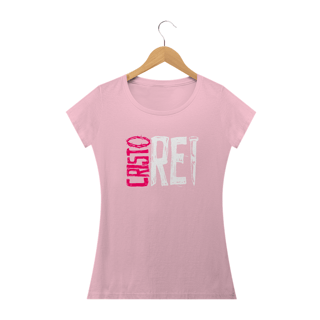 Nome do produto Camiseta feminina básica - Cristo Rei