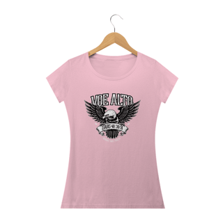 Nome do produto Camiseta feminina básica - Voe alto
