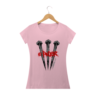 Nome do produto Camiseta feminina básica - O poder