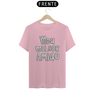 Nome do produto Camiseta masculina básica - dia dos pais - meu melhor amigo - arte cinza