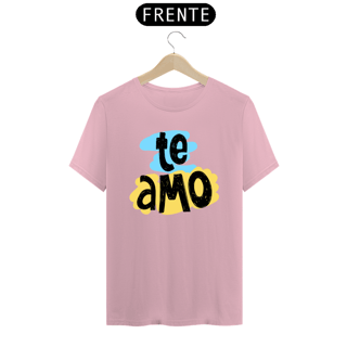 Nome do produto Camiseta masculina básica - dia dos pais - te amo