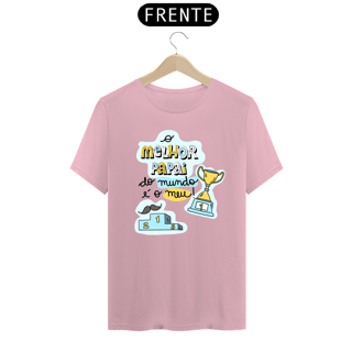Nome do produto Camiseta masculina básica - dia dos pais - o melhor pai do mundo