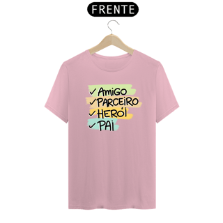 Nome do produto Camiseta masculina básica - dia dos pais - amigo, parceiro