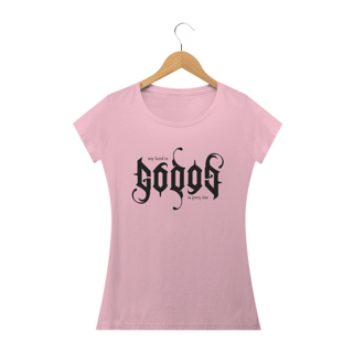 Nome do produto Camiseta feminina básica - The lord is good