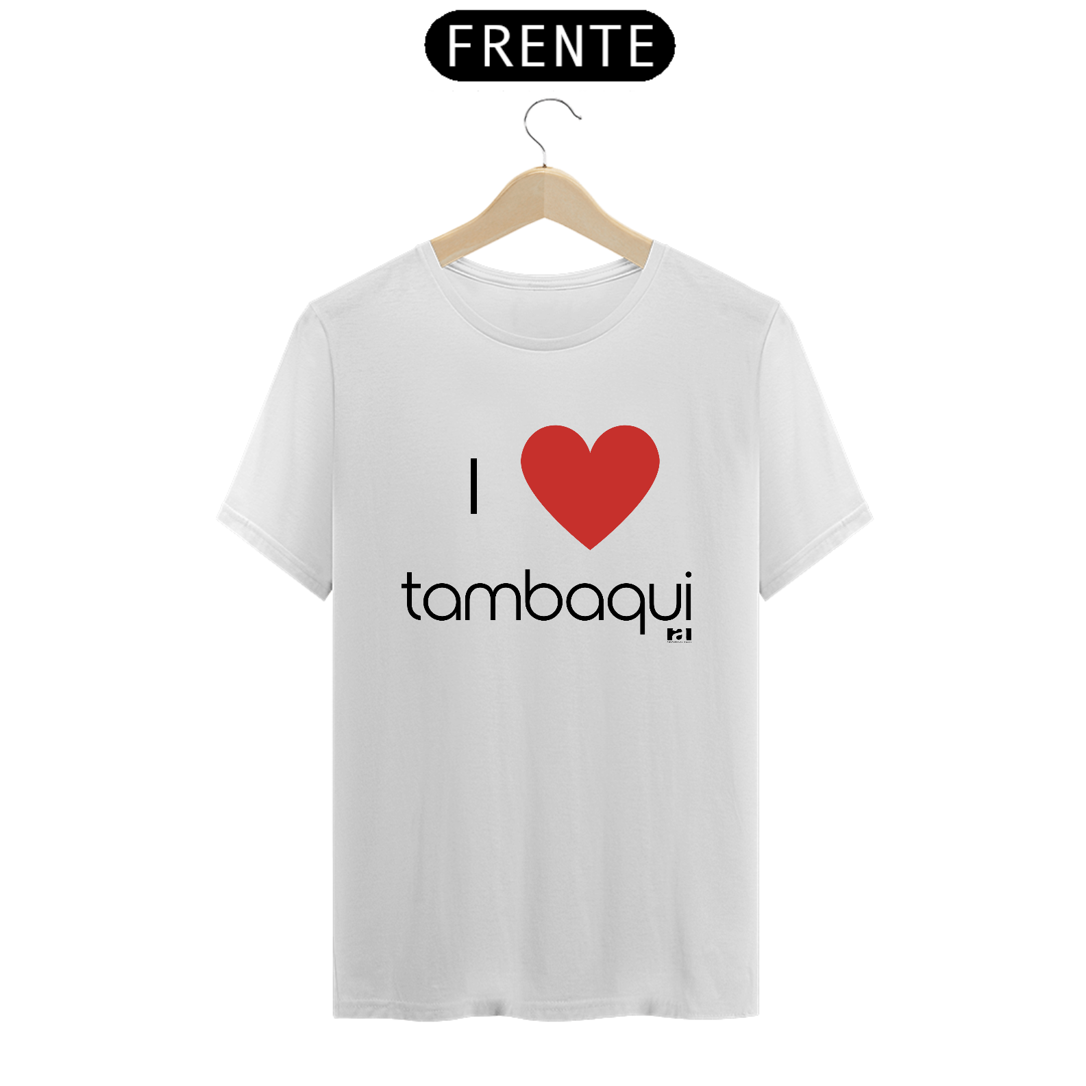 I love Tambaqui - Masculino Texto Preto