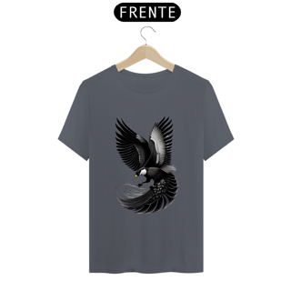 Nome do produto Desenho em estilo preto e branco de uma águia de cauda em cunha , detalhes intrincados , estilo temperamental e realista
