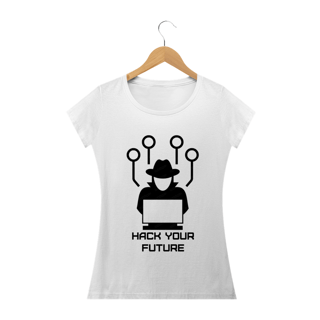 Camiseta Baby Look - Branco