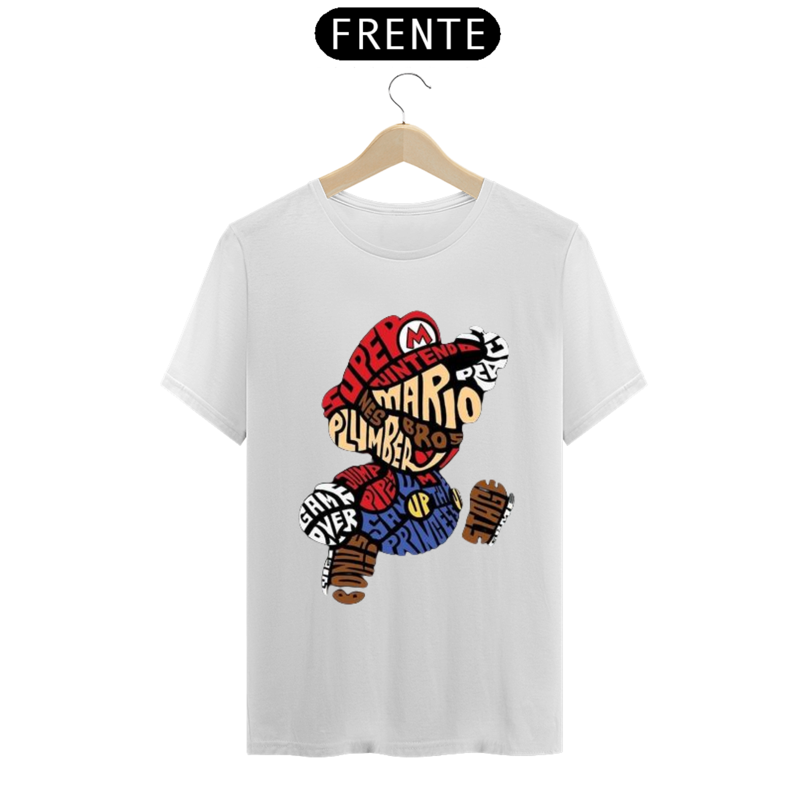 Camiseta Mario Bros