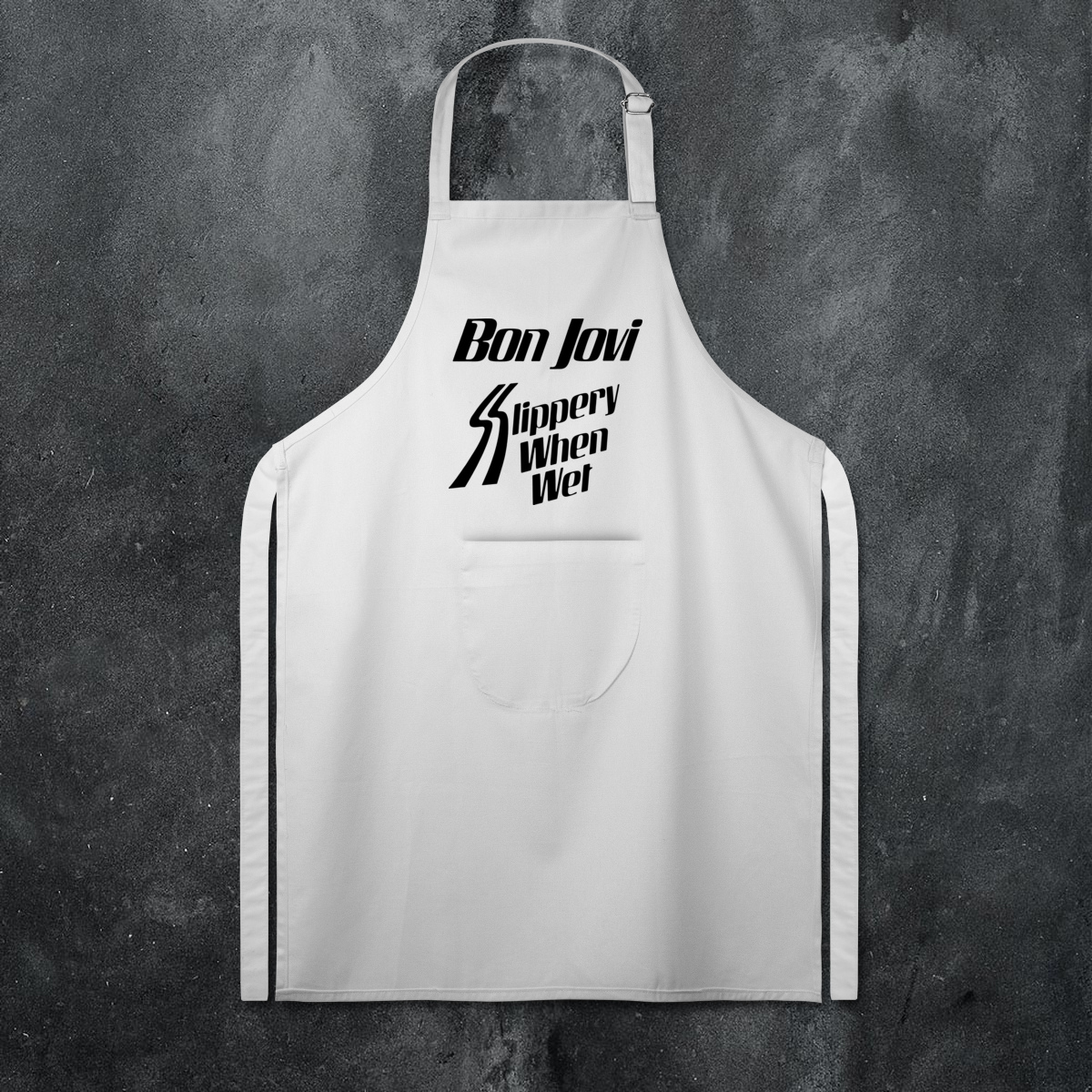 Nome do produto: BON JOVI SLIPPERY WHEN WET AVENTAL