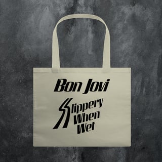 BON JOVI SLIPPERY WHEN WET ECOBAG