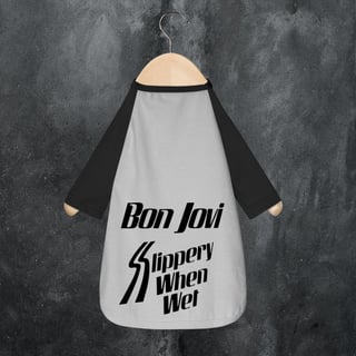 BON JOVI SLIPPERY WHEN WET CAMISETA PET