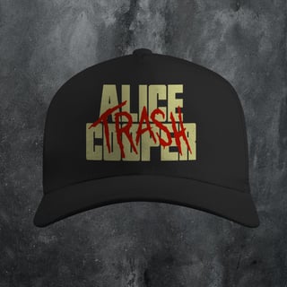 Nome do produtoALICE COOPER TRASH BONÉ COM TELA