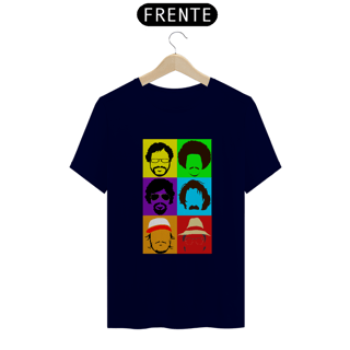 Nome do produto Camiseta Cantores brasileiros