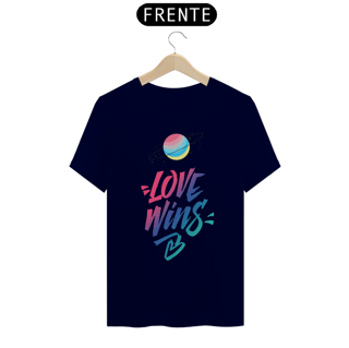 Nome do produto Camiseta Love Wins