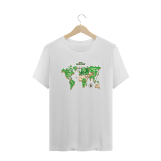 Nome do produto Camiseta Plus Size Mapa Mario