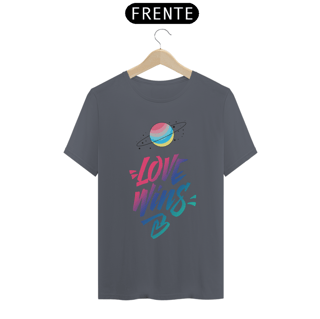 Nome do produto Camiseta Love Wins