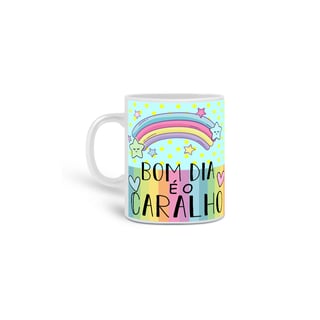 Caneca Unicórnio - Bom Dia