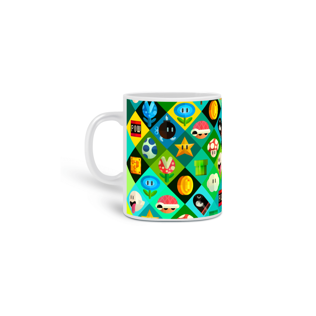 Caneca Mario Bros