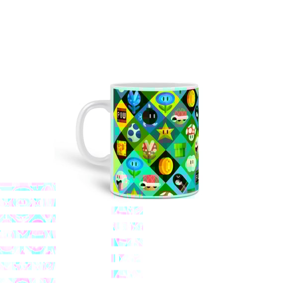 Caneca Mario Bros