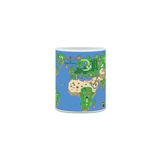 Nome do produto Caneca Mario Mapa Mundi