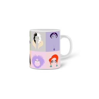 Nome do produto Caneca Vilãs Disney
