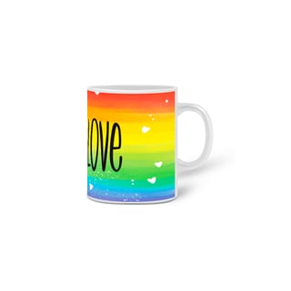 Nome do produto Caneca Love is Love