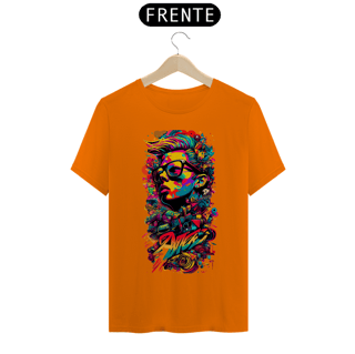 Nome do produto Camiseta Grafite - branca e colorida