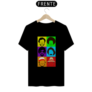 Nome do produto Camiseta Cantores brasileiros