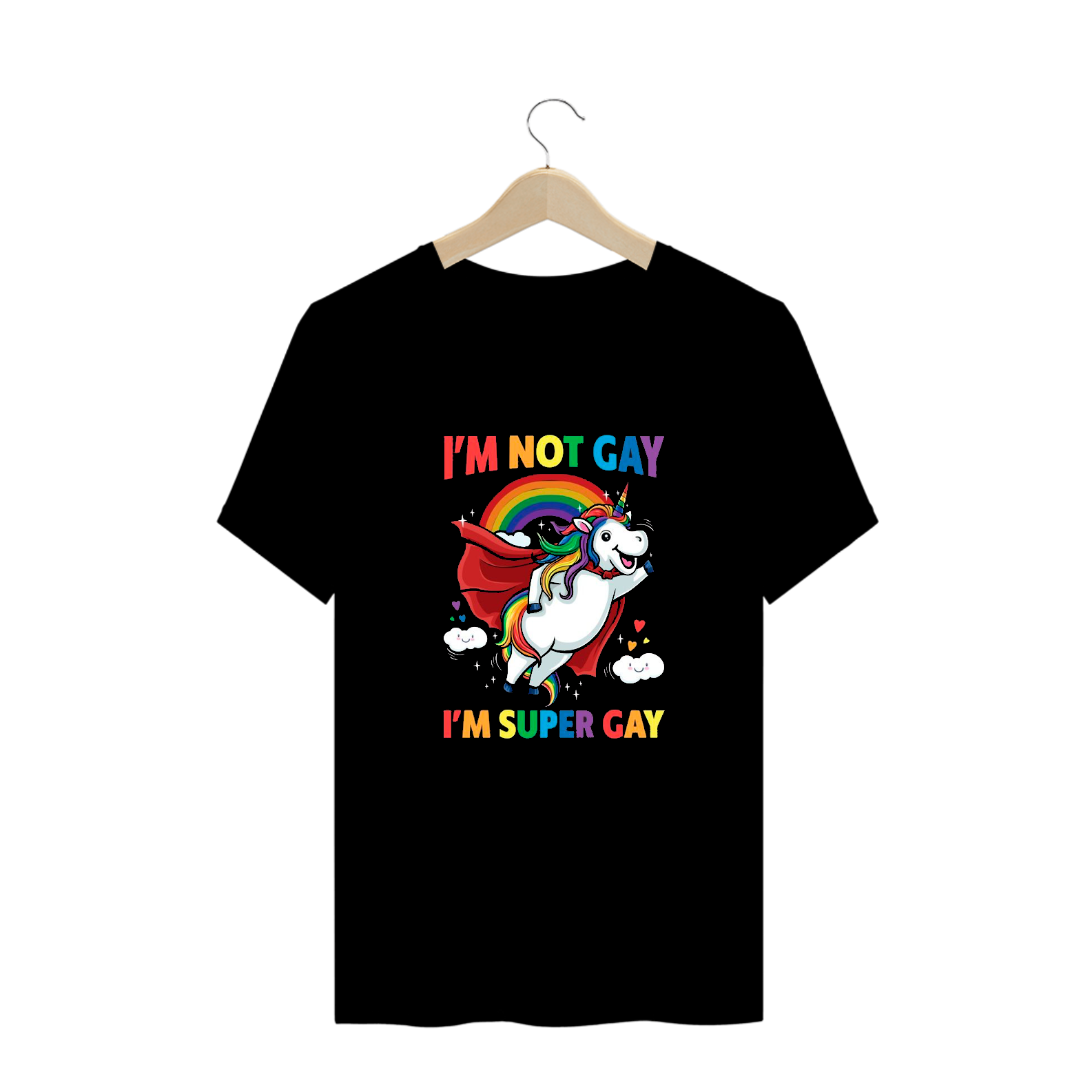 Camiseta Plus Size Super Gay