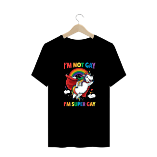 Camiseta Plus Size Super Gay