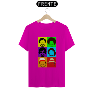 Nome do produto Camiseta Cantores brasileiros