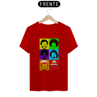 Nome do produto Camiseta Cantores brasileiros