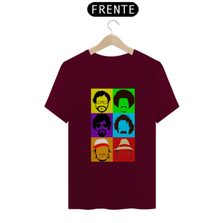 Nome do produto Camiseta Cantores brasileiros