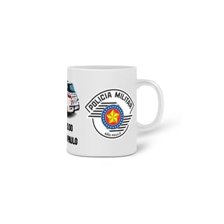 Nome do produto Caneca 3 Estampas Força Tática SP - Brasão/Logo