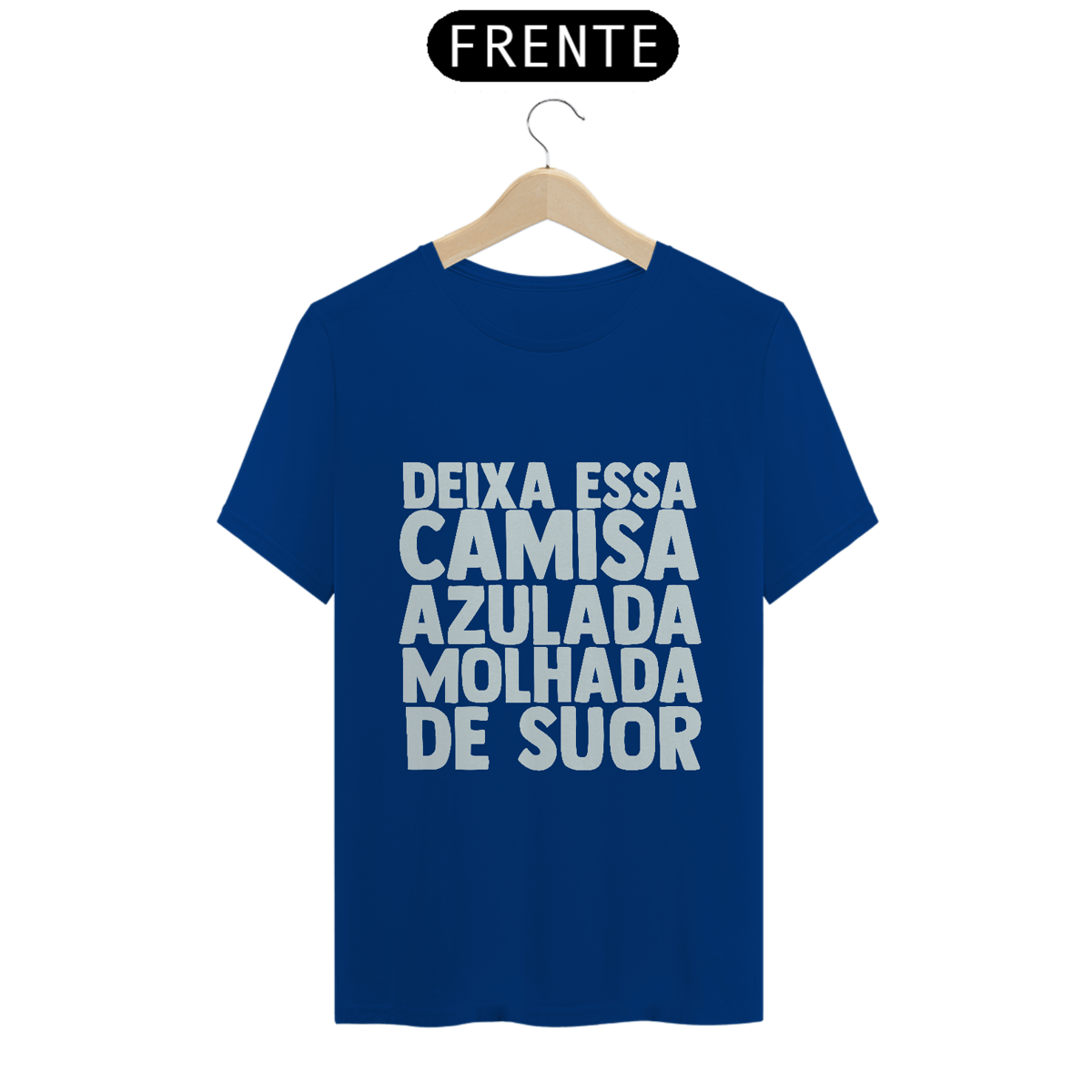 Nome do produto: Camisa Azulada