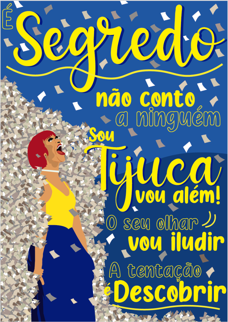 Nome do produto: Poster Segredo - Tijuca 10