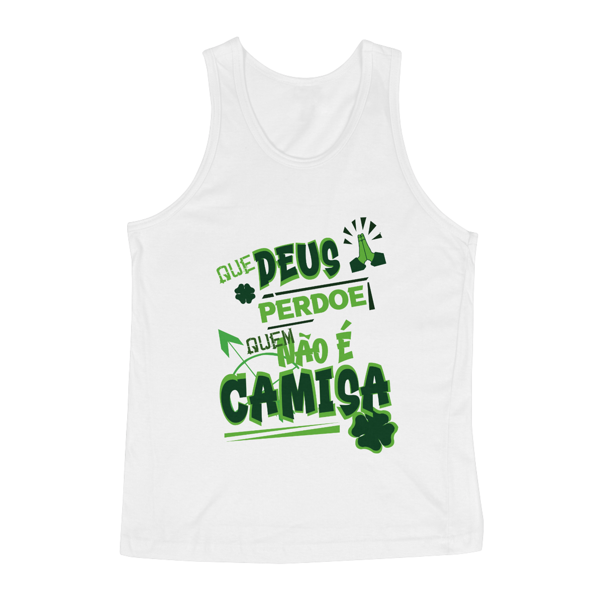 Nome do produto: Que Deus perdoe - Camisa 24 (Regata)