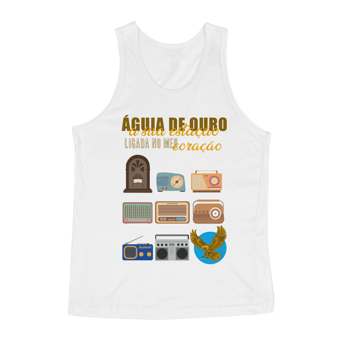 Nome do produto: Rádio - Águia de Ouro 24 (Regata)