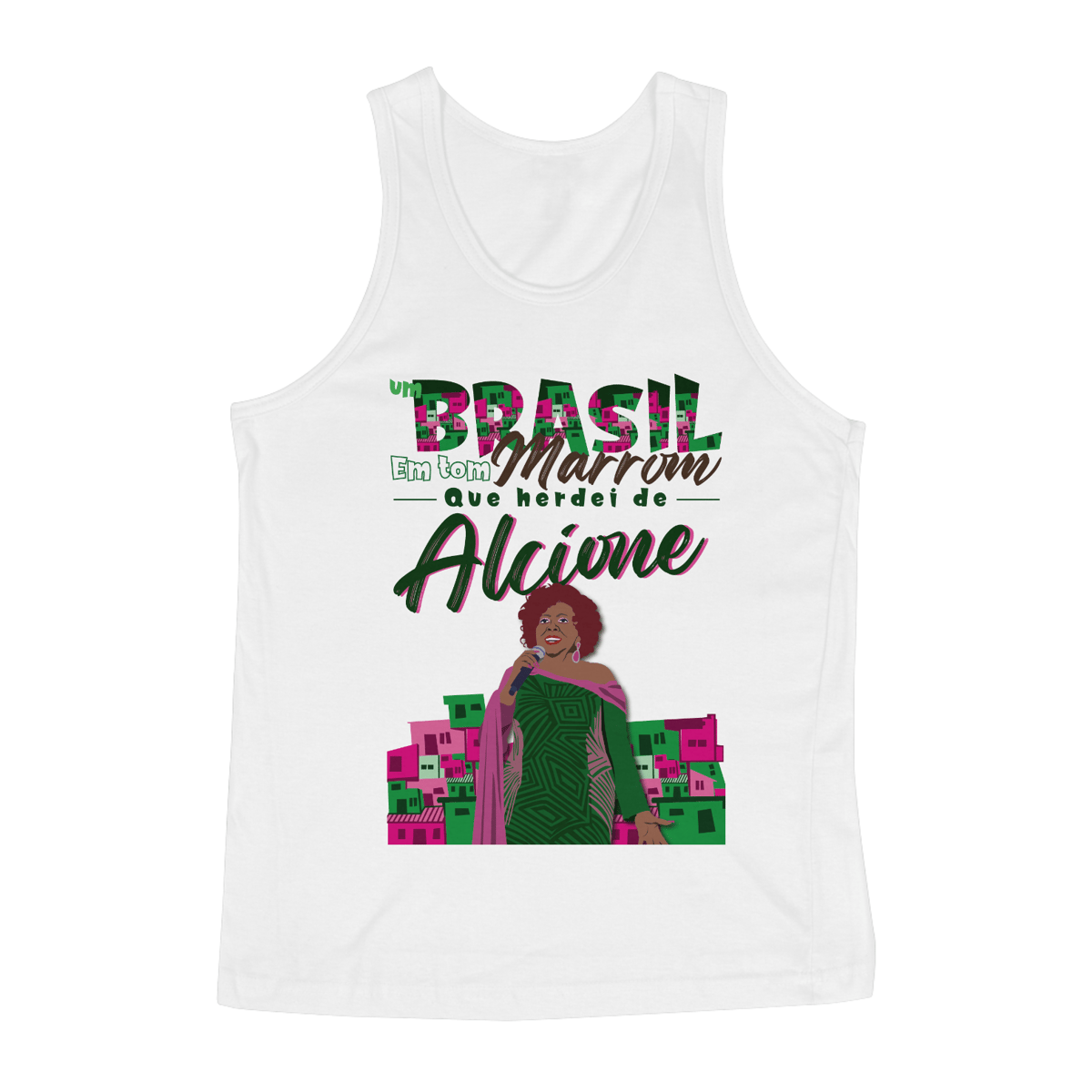 Nome do produto: Alcione 1 - Mangueira 24 (Regata)