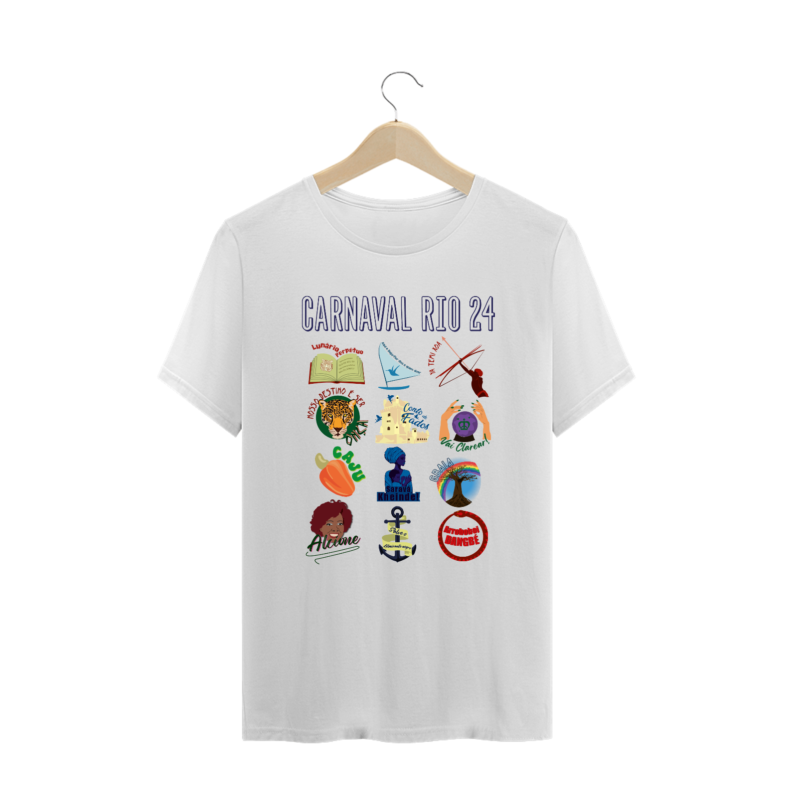 Camiseta Plus Carnaval Rio 2024