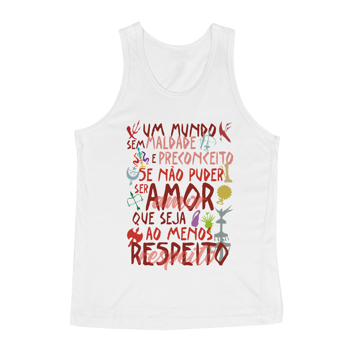 Nome do produto: Respeito - Milênio 24 (Regata)