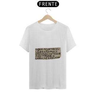 Nome do produto Camiseta Carioca Educado