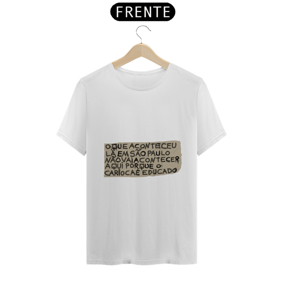 Camiseta Carioca Educado