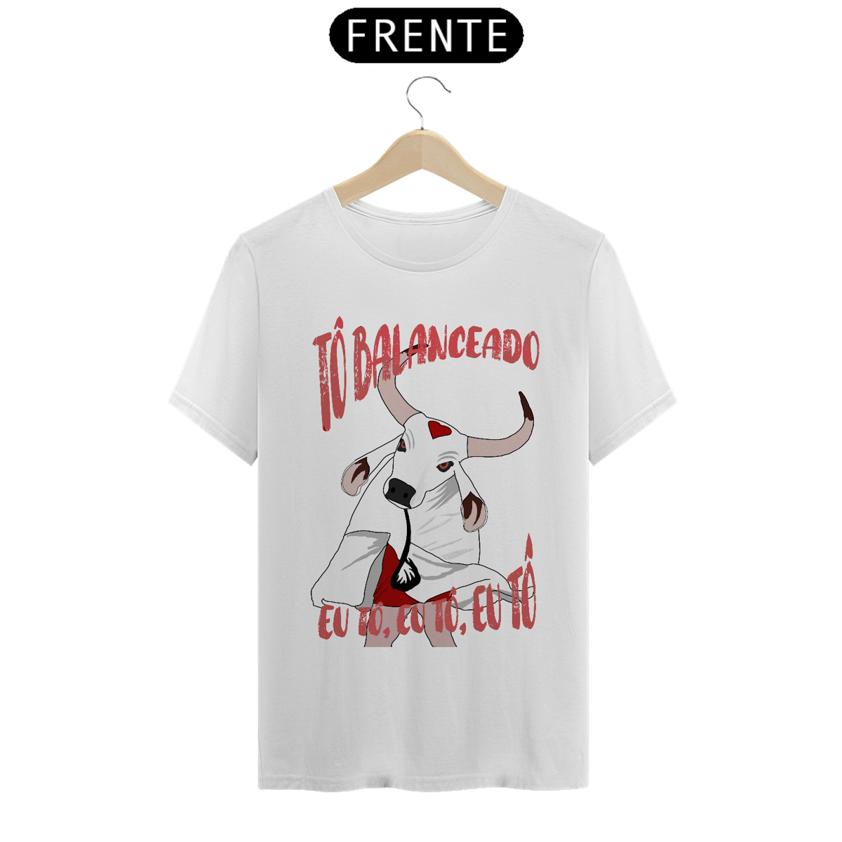 Nome do produto: Camiseta Tô balanceado
