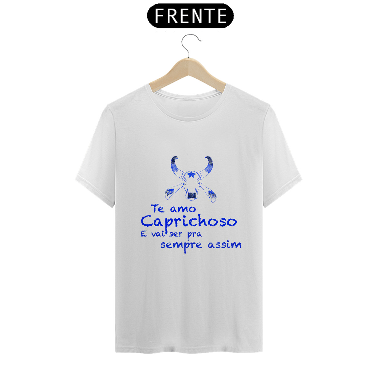 Nome do produto: Camiseta Te Amo Caprichoso