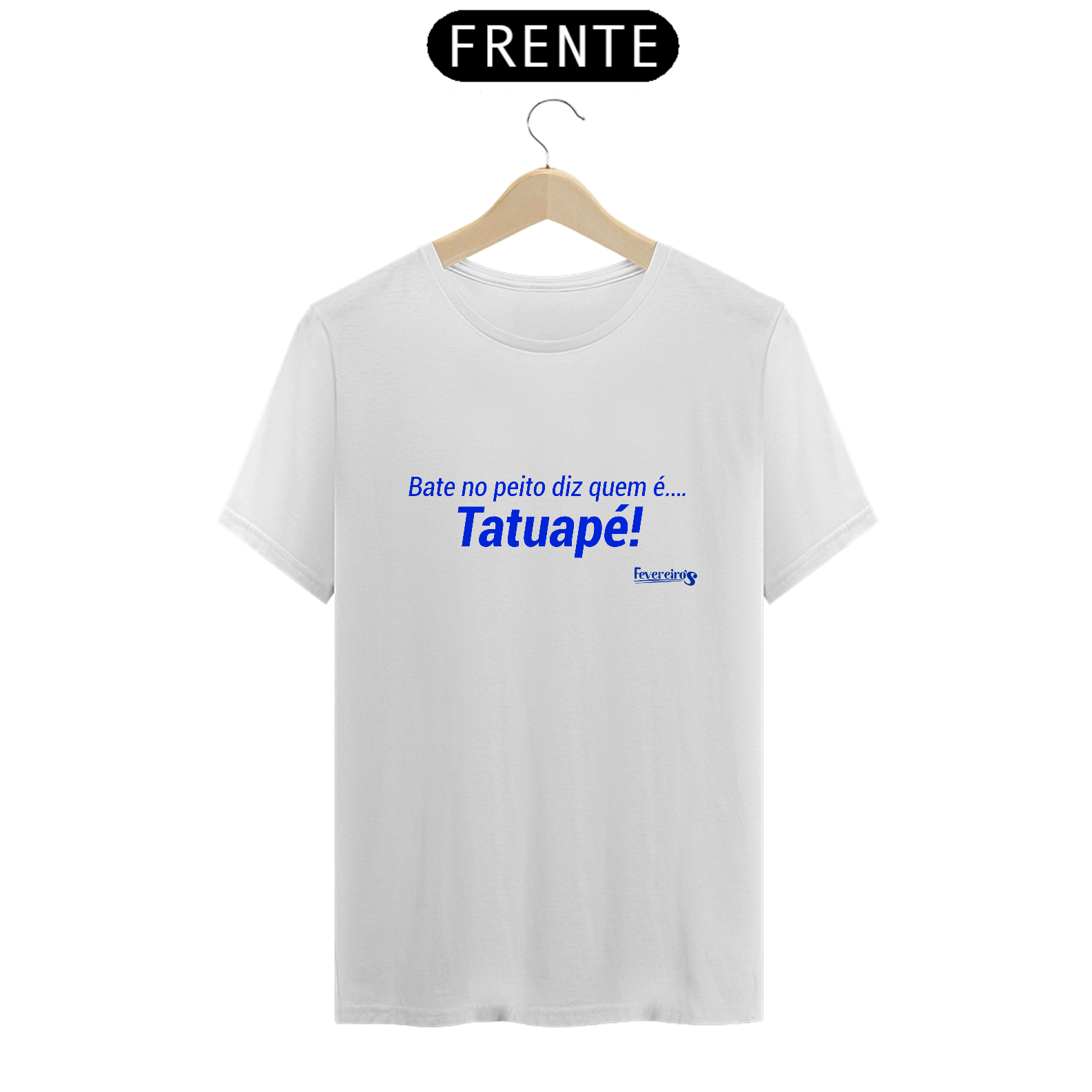 Camiseta Tatuapé - Coleção Trechos de Fevereiro