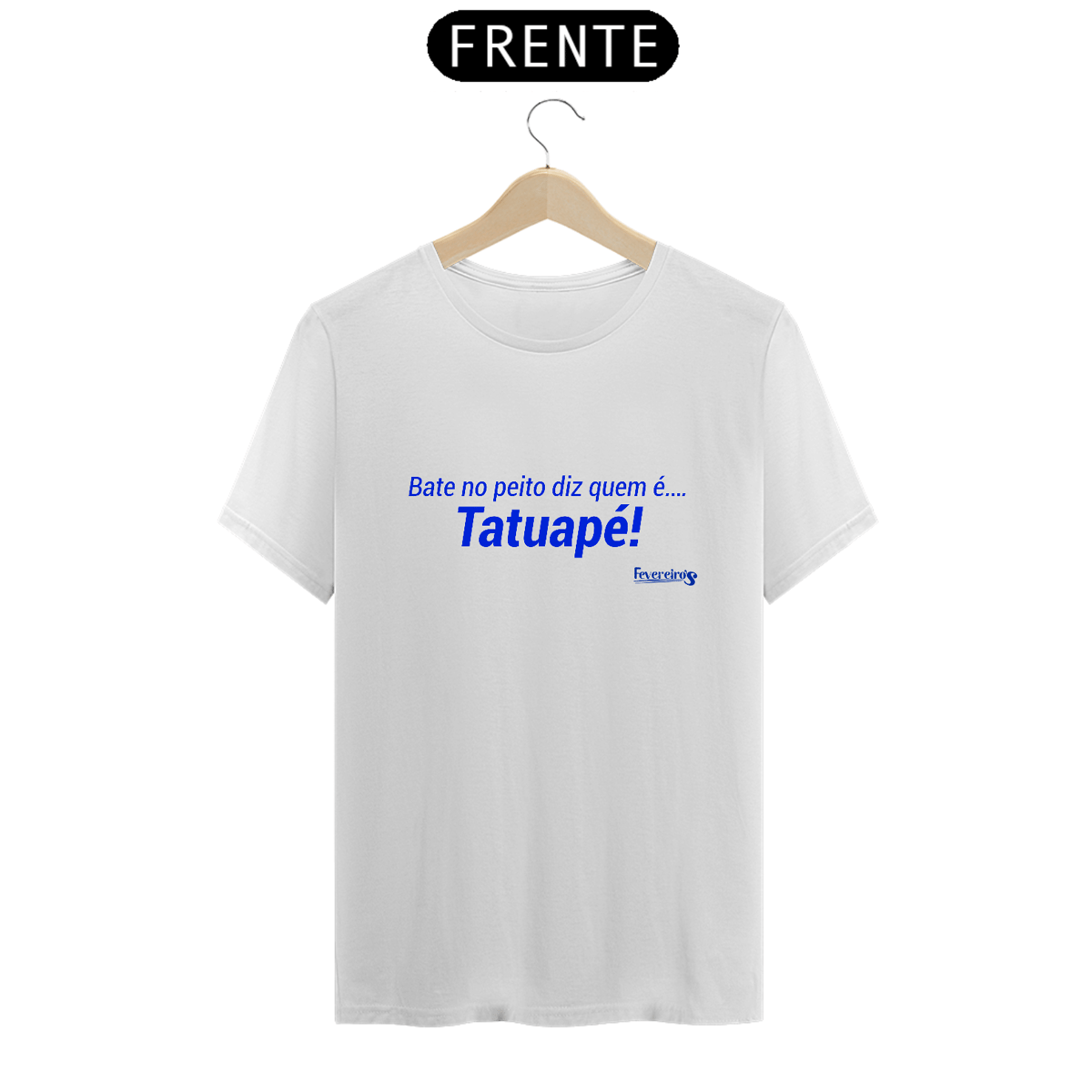 Nome do produto: Camiseta Tatuapé - Coleção Trechos de Fevereiro