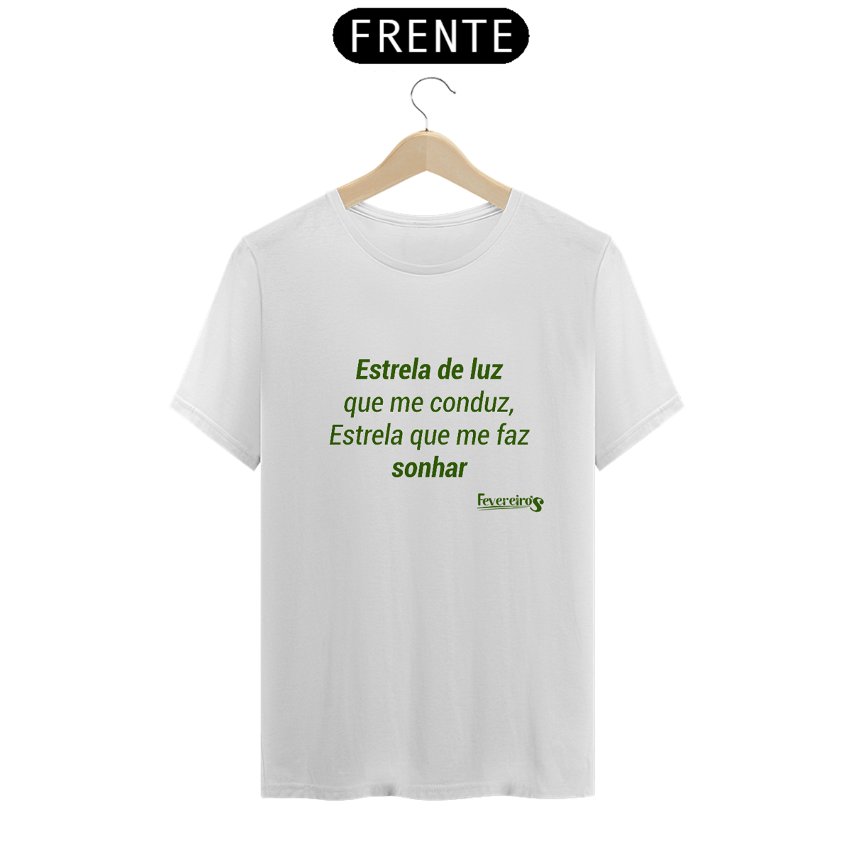 Nome do produto: Camiseta Mocidade - Coleção Trechos de Fevereiro