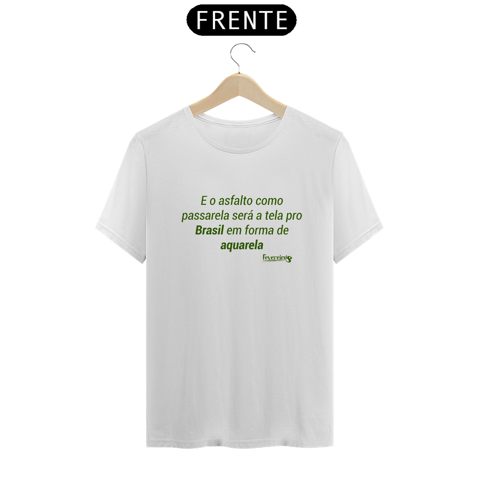 Camiseta Império Serrano - Coleção Trechos de Fevereiro